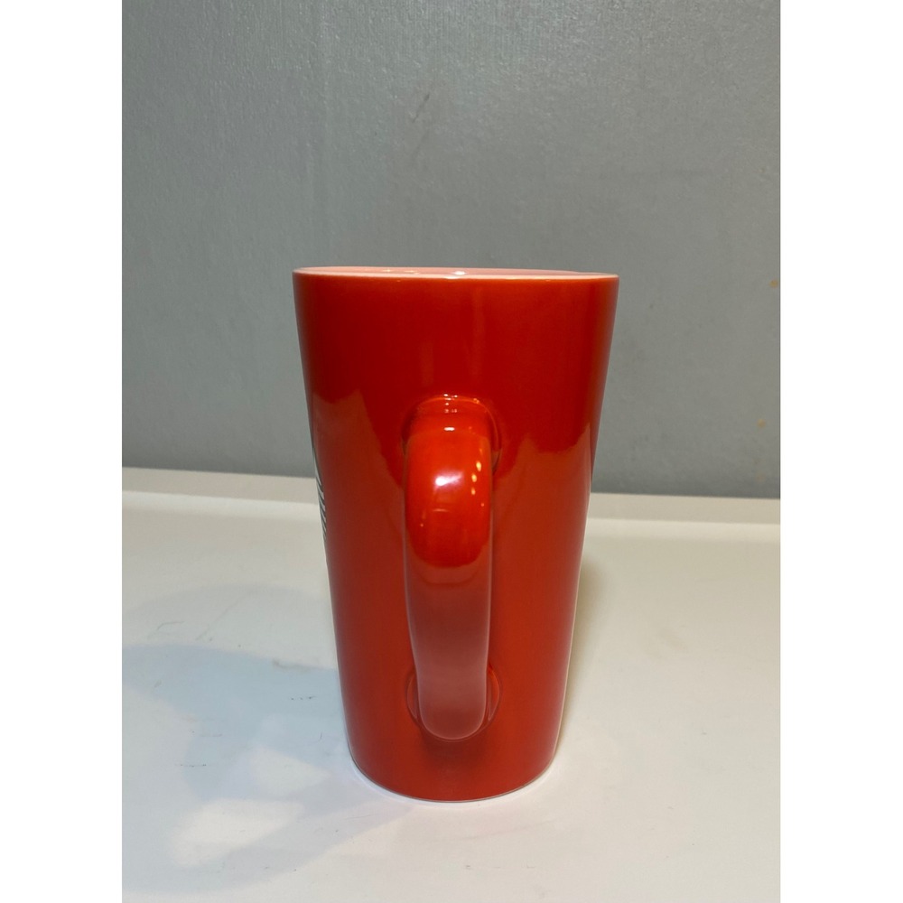 Starbucks Red and Pink Ceramic Coffee Mug 16oz Siren Logo 2024 Holiday mHTTLATB - Picture 3 of 8
